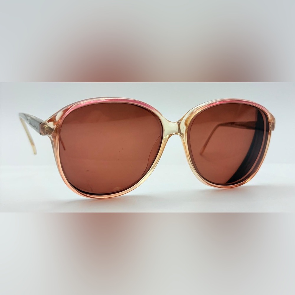 Vintage PAM Gray Round Sunglasses Frames Only